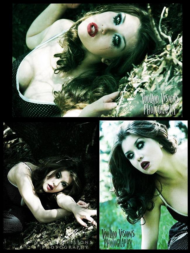 Female model photo shoot of Static Death and Lela Jesse in Crestline CA