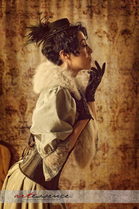 Female model photo shoot of Twig Noir