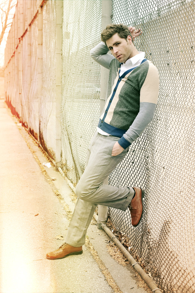 Male model photo shoot of Clay Van Geffen in Dumbo Brooklyn