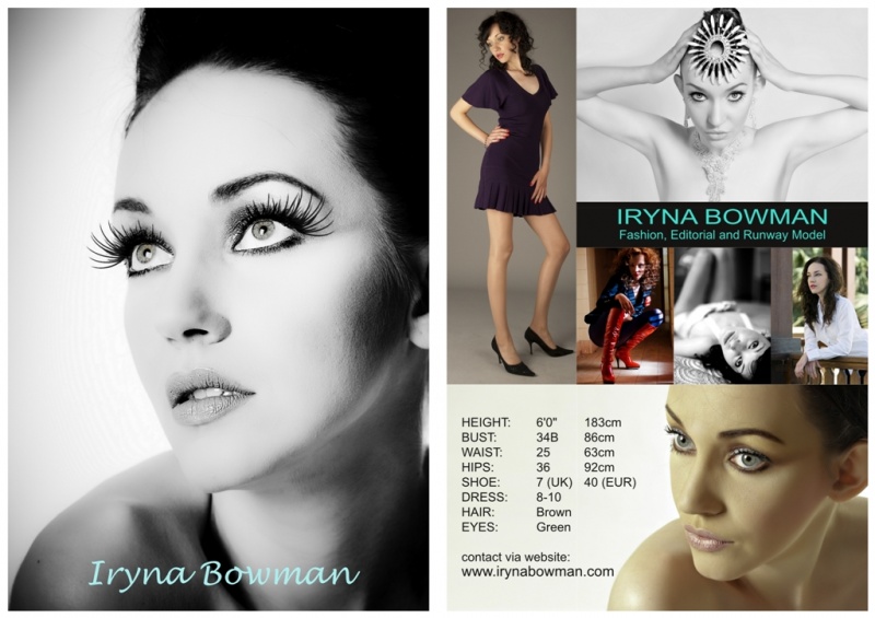 Female model photo shoot of Iryna Bowman by EditionofYou, Muzna Butt, Anna Vasylonok  and macod in Various