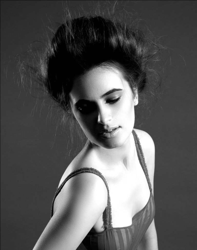 Female model photo shoot of monica jing mao in london