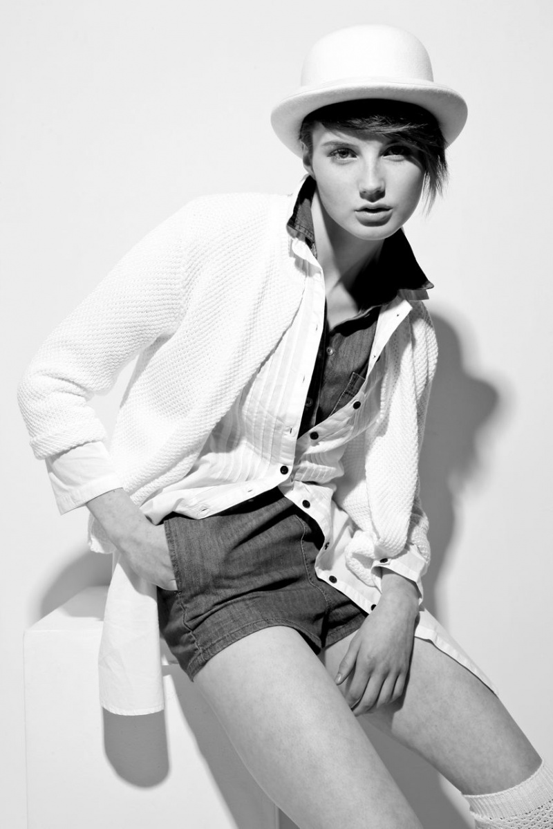 Female model photo shoot of Ellen Davies by James Lee , wardrobe styled by the stylistas, makeup by ELIZABETH RITA MUA HAIR
