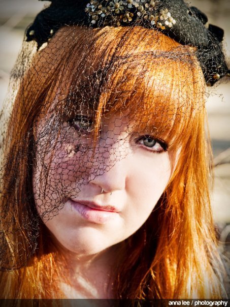 Female model photo shoot of gingercass