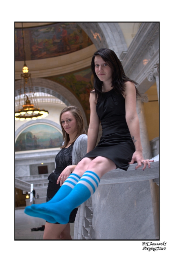 Male model photo shoot of PreyingJaws in State Capital, UT