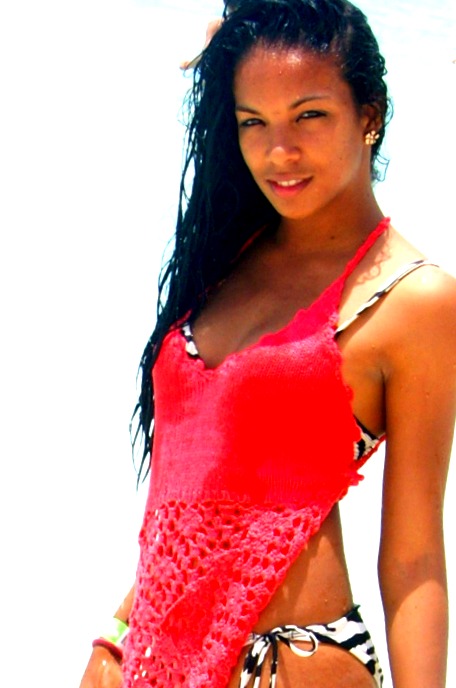 Female model photo shoot of sweetlemon in dominican republic