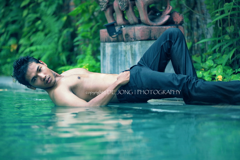 Male model photo shoot of Tito Rusdin in d'omah Tembi, Yogyakarta