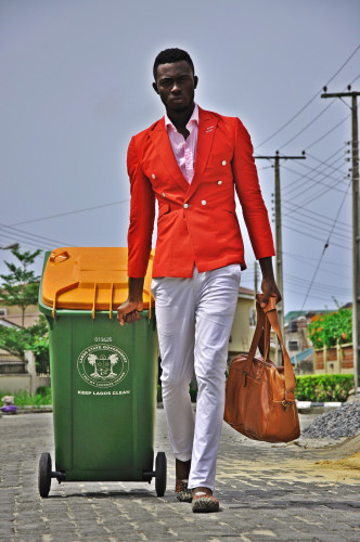Male model photo shoot of Aderemi Adegbite in Millenium Estate, Lekki Phase 1, Lagos