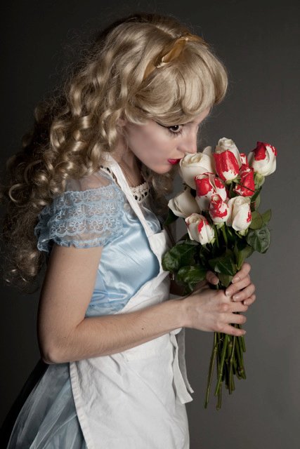 Female model photo shoot of Anastasia Aesthetics in Manhattan SVA, 2010