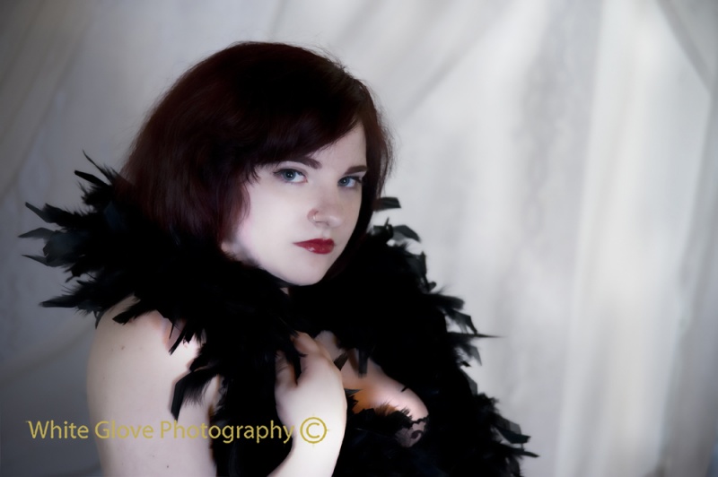 Female model photo shoot of Dear Dearest by White Glove Photography