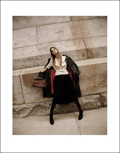 Female model photo shoot of Lana Winter in Brooklyn, NY, wardrobe styled by hissa