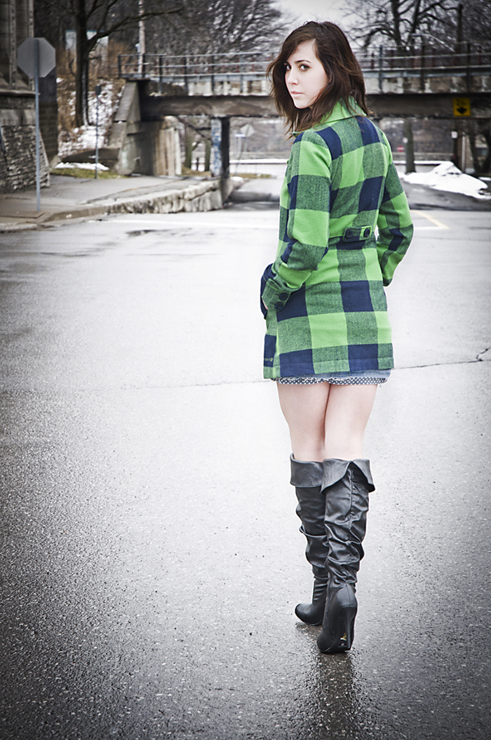 Female model photo shoot of Meghan Solo by Damien D  in Somewhere secret in Niagara Falls
