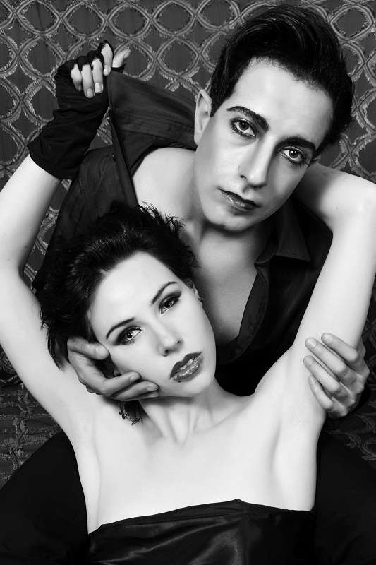 Male and Female model photo shoot of Aksoy and Ana Kingsley by Sam_Sal in Lonsdale St, Melbourne, Australia., makeup by LAM - MUA n hairstylish