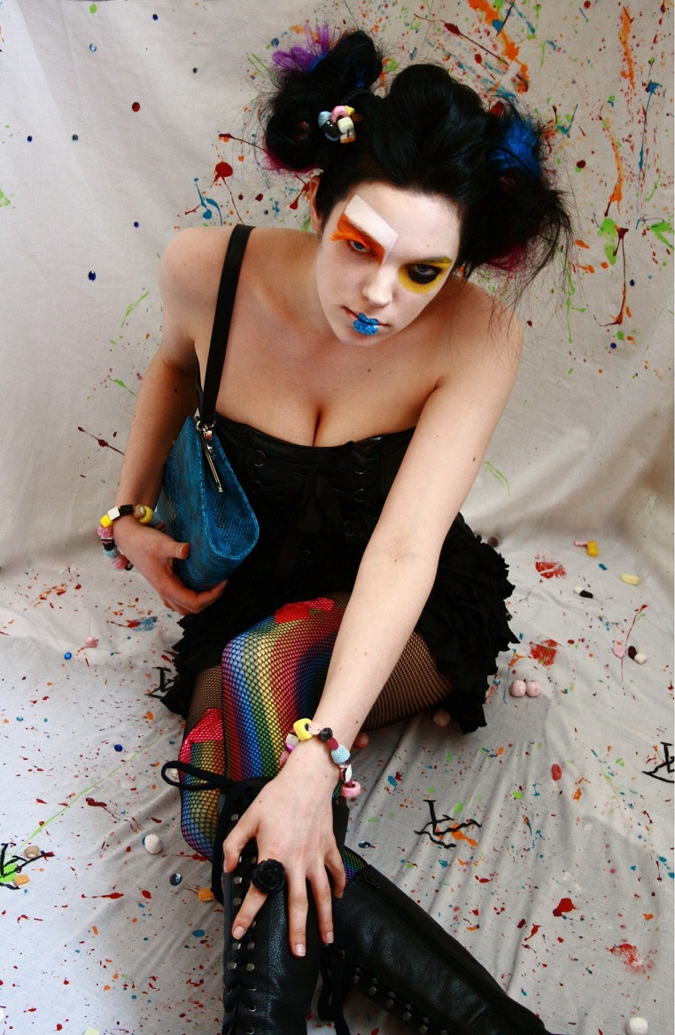 Female model photo shoot of FJ Make Up Artistry in Dundee