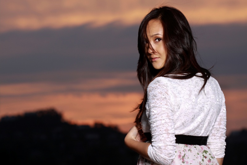 Female model photo shoot of Samantha Nguyen by JCoreImages