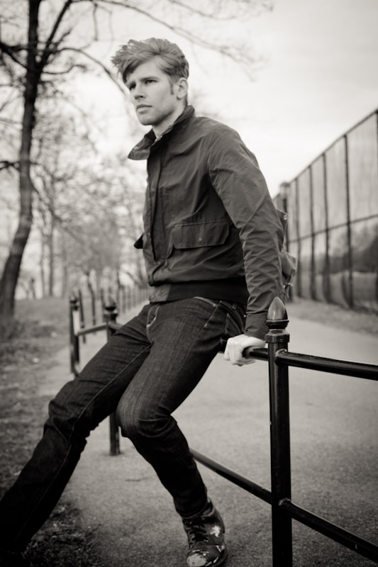 Male model photo shoot of James York