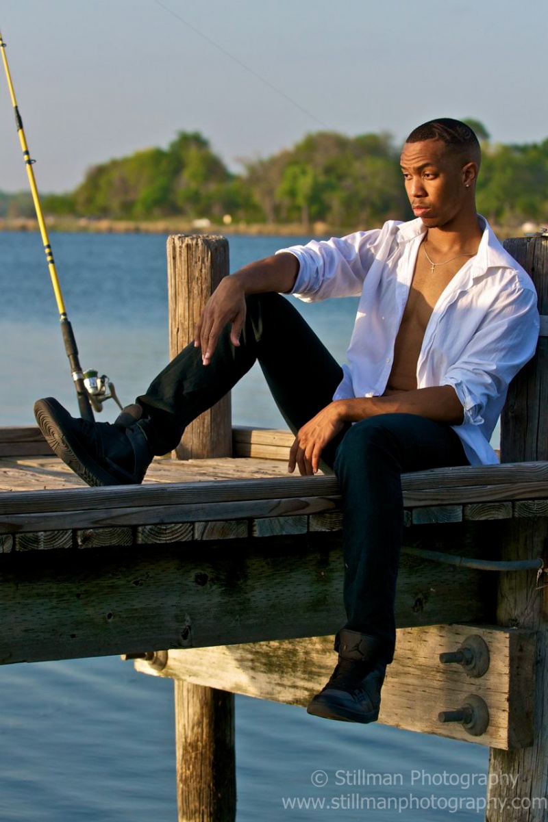 Male model photo shoot of Stillman Photography and Norrece Phillips in White Rock Lake, Dallas, TX