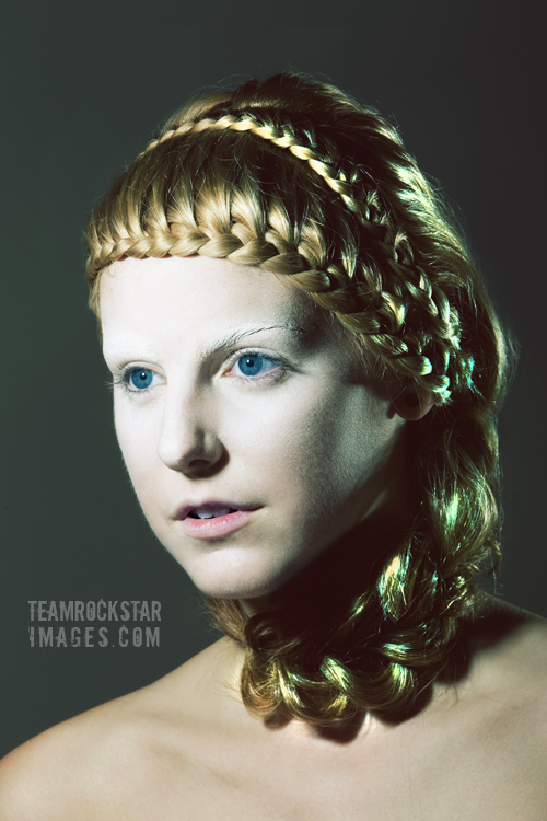 Female model photo shoot of Kristin Jackson Hair by steve prue