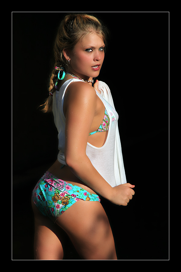 Female model photo shoot of Miss Ashley Brooke  by Rob Gallagher