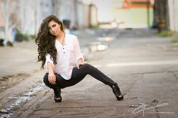 Female model photo shoot of Scorpios_ by G GUERRERO PHOTOGRAPHY in Downtown