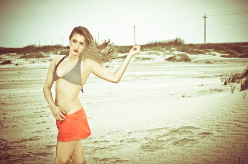 Female model photo shoot of Tamara Z in Surfside Beach