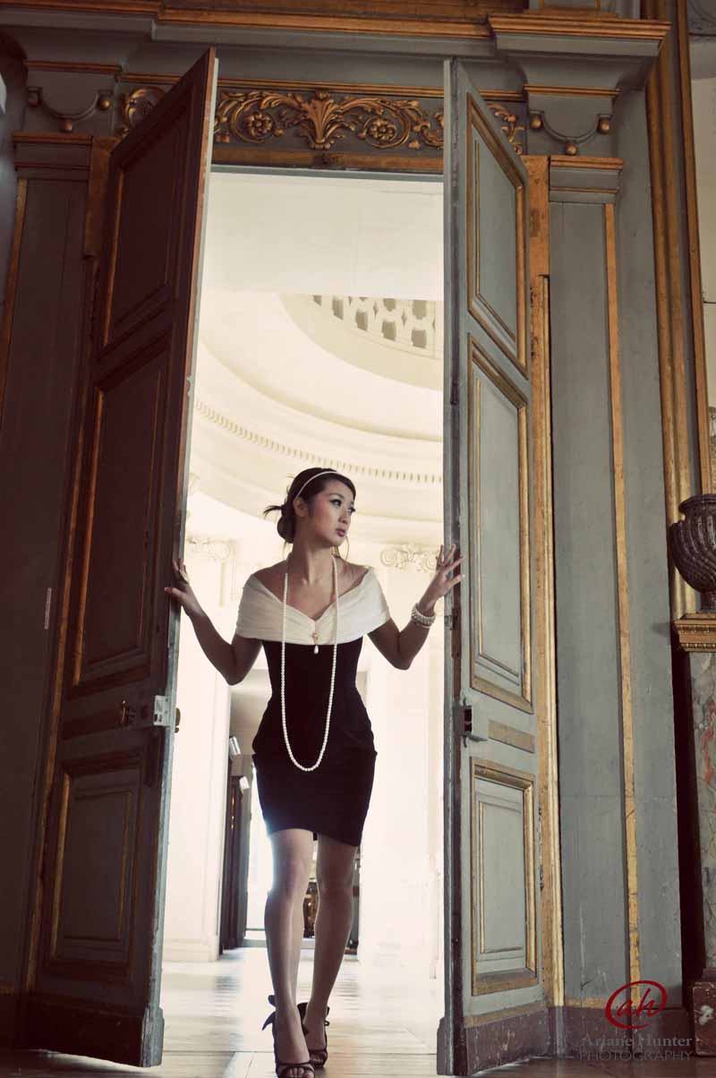 Female model photo shoot of Ariane Hunter Photograp in Paris, France