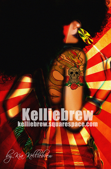 Female model photo shoot of kelliebrew graphics in Washington DC