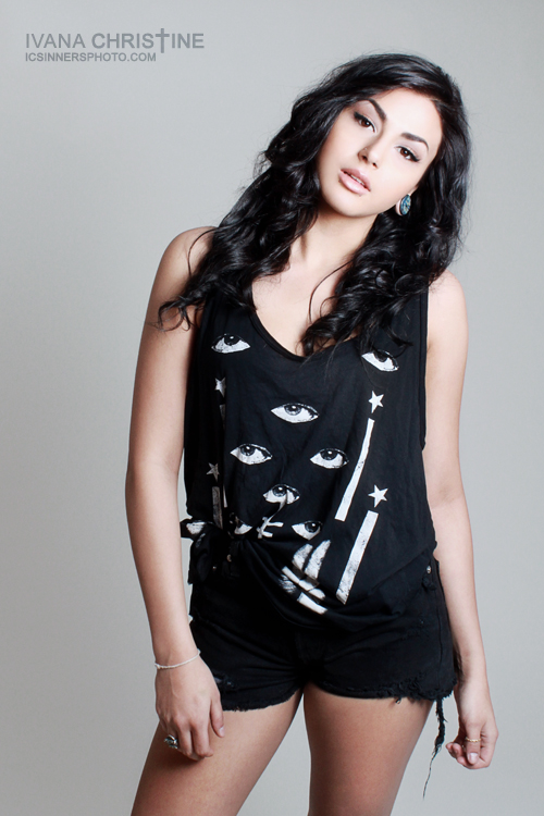 Female model photo shoot of Anais Salazar MUA by IvanaChristine in Lilith Studio