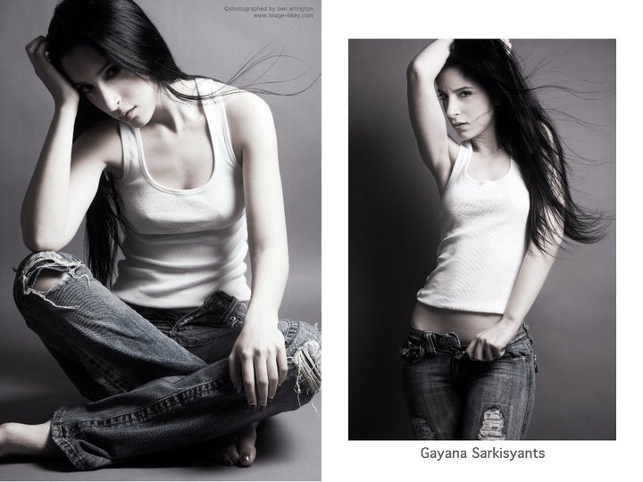 Female model photo shoot of Gayana Sarkisyants 