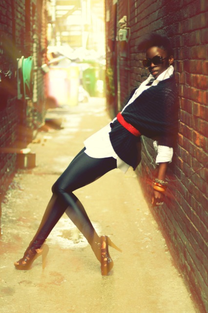 Female model photo shoot of Esie Mensah