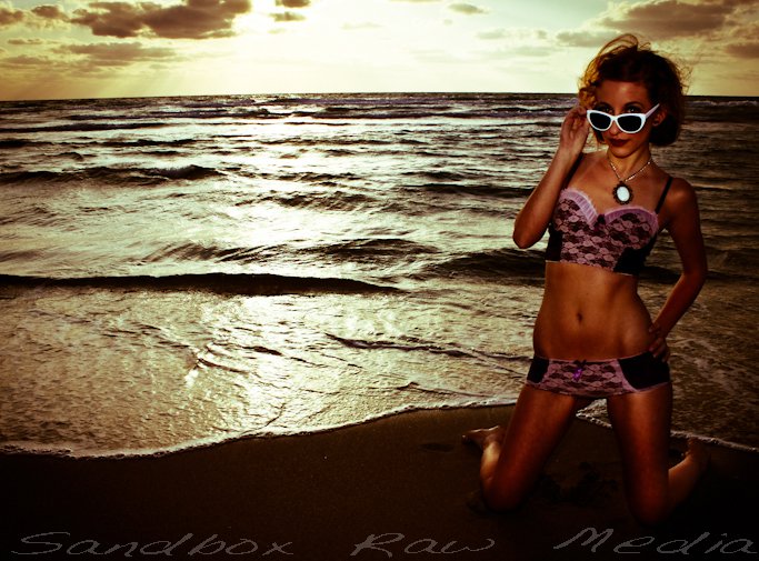 Female model photo shoot of SaraMadison by Sandbox Raw in Hollywood Beach, FL