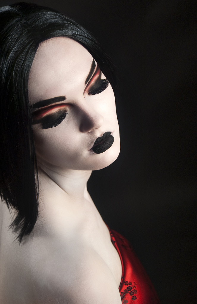 Male model photo shoot of Makeup by Rick Bancroft