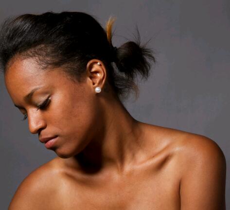 Female model photo shoot of brown skinn