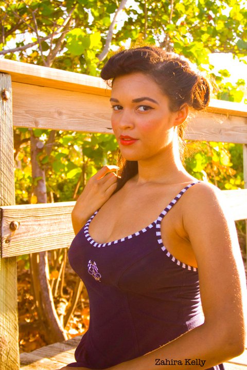Female model photo shoot of Farai LaNoir in North Beach, Miami