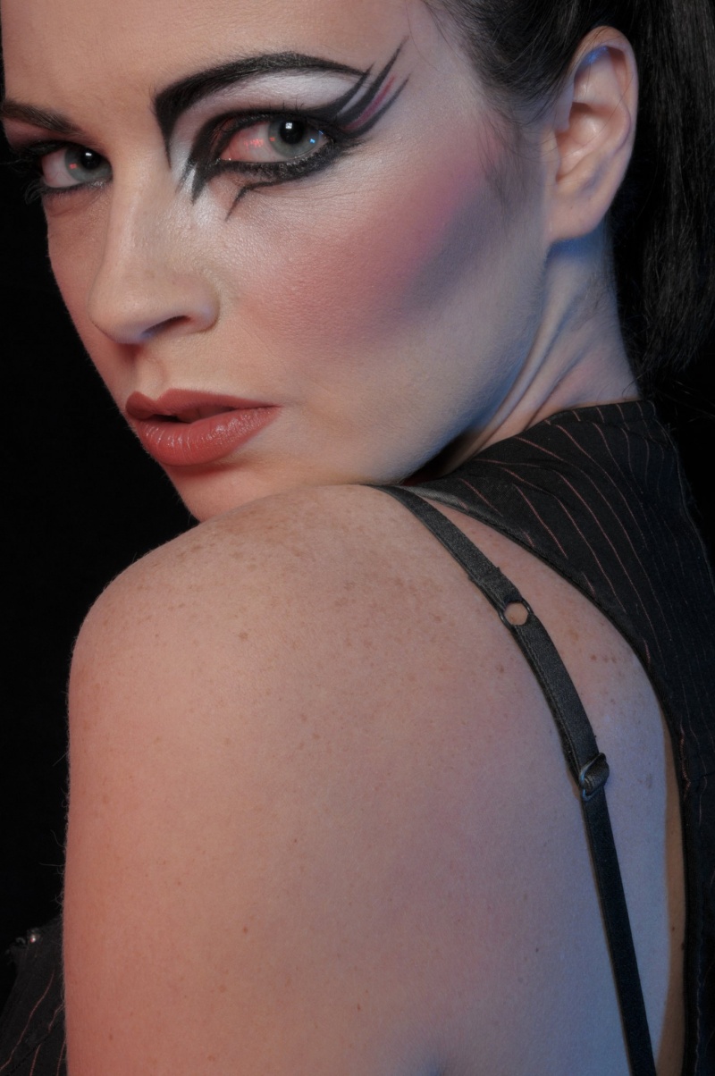 Female model photo shoot of Aimee Stojc Makeup