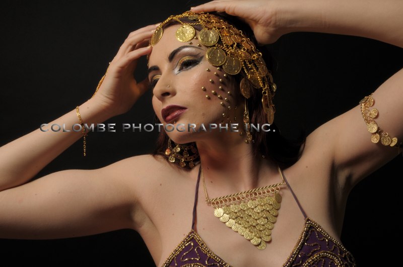 Female model photo shoot of Aimee Stojc Makeup and Lisa Marie Girard
