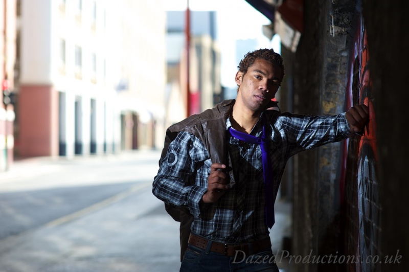 Male model photo shoot of Dazed Productions
