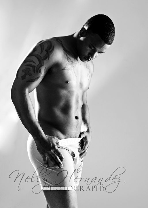 Male model photo shoot of Meco Morales by Nelly Hernandez