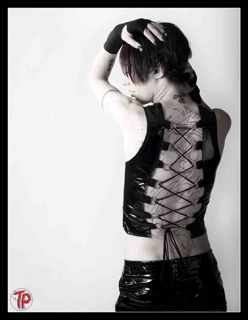 Female model photo shoot of Krystal Vixxen by TwistedPix