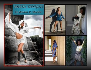 Female model photo shoot of House of BreJil Designs
