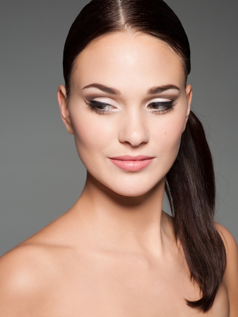 Female model photo shoot of Allison Dep Makeup by Edouard Janssens