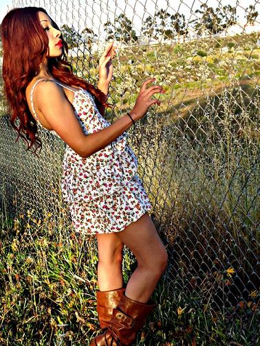 Female model photo shoot of Tiara Alexis in Foothill
