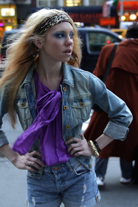 Female model photo shoot of Nataliya Peredok in NY, New york