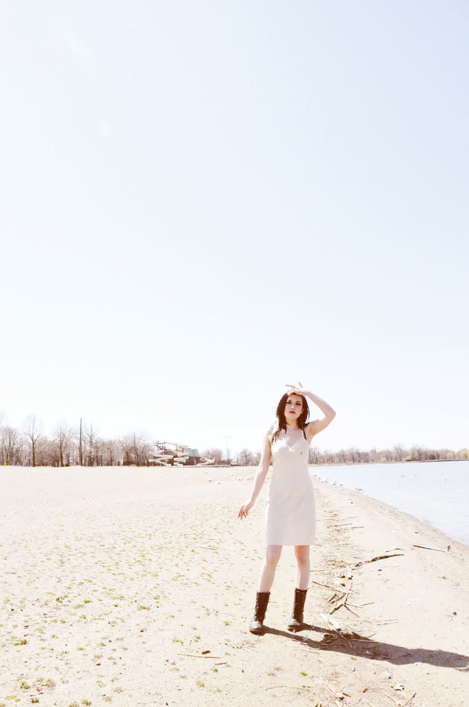 Female model photo shoot of HOLLIGRAPH and Amy Meeko in Belle Isle beach, Detroit.