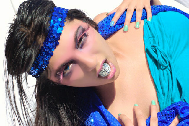 Female model photo shoot of Cristina Coman and Crazy girl 2020 in Fullerton