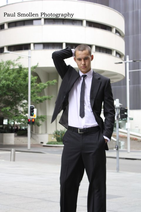 Male model photo shoot of Lucas  in Sydney CBD