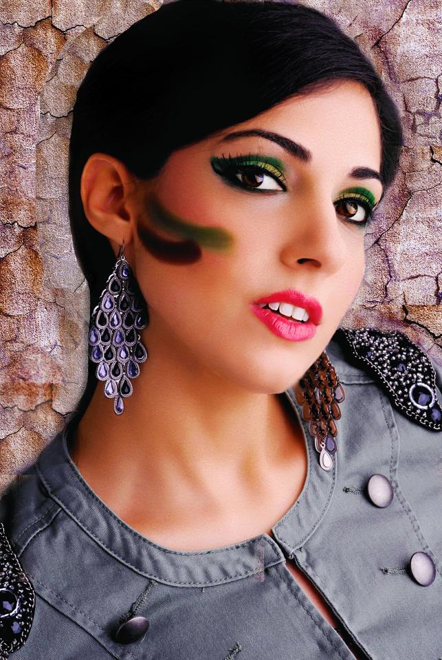 Female model photo shoot of Miss Saba x, retouched by JRani Retouching, makeup by freena bhikha