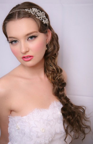 Female model photo shoot of VARNA in bellanella salon