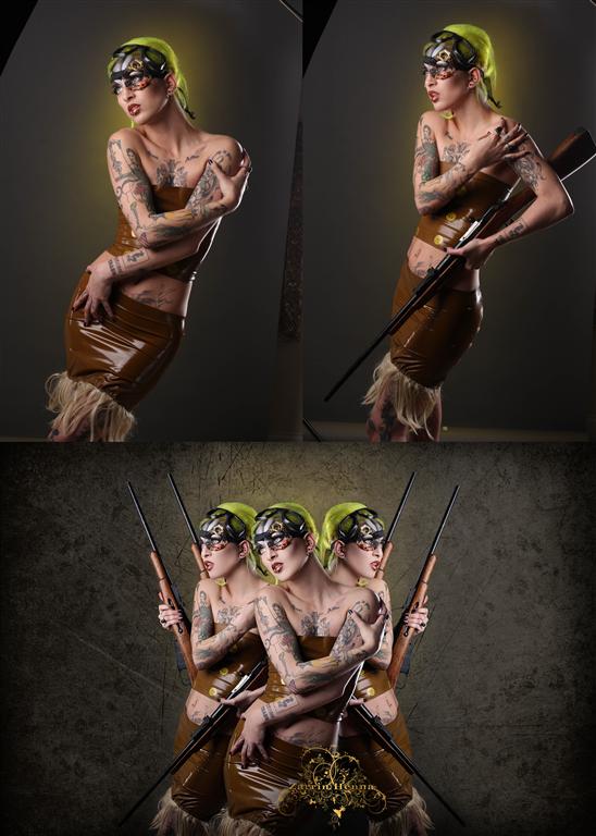 Female model photo shoot of Zarrin Henna Retouch and kat kalashnikov by Myth Photography