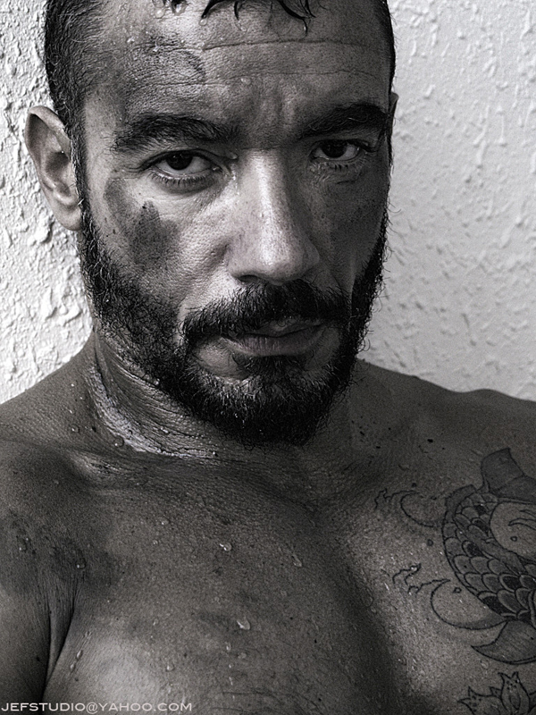 Male model photo shoot of jefstudio in barcelona