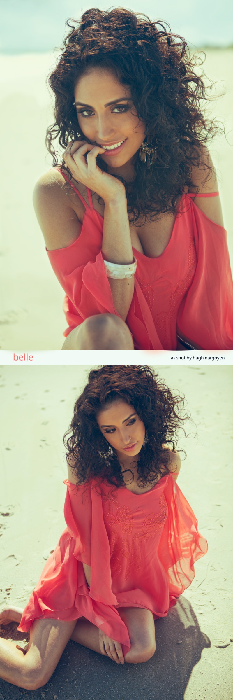 Female model photo shoot of Belle E by Hugh Nargoyen